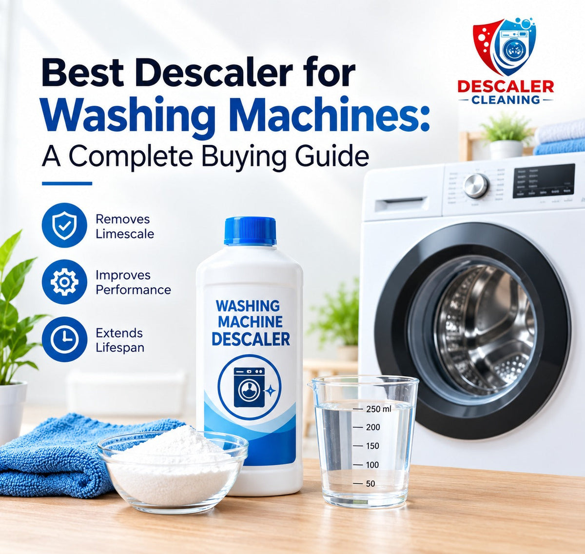 Best Descaler for Washing Machines: A Complete Buying Guide