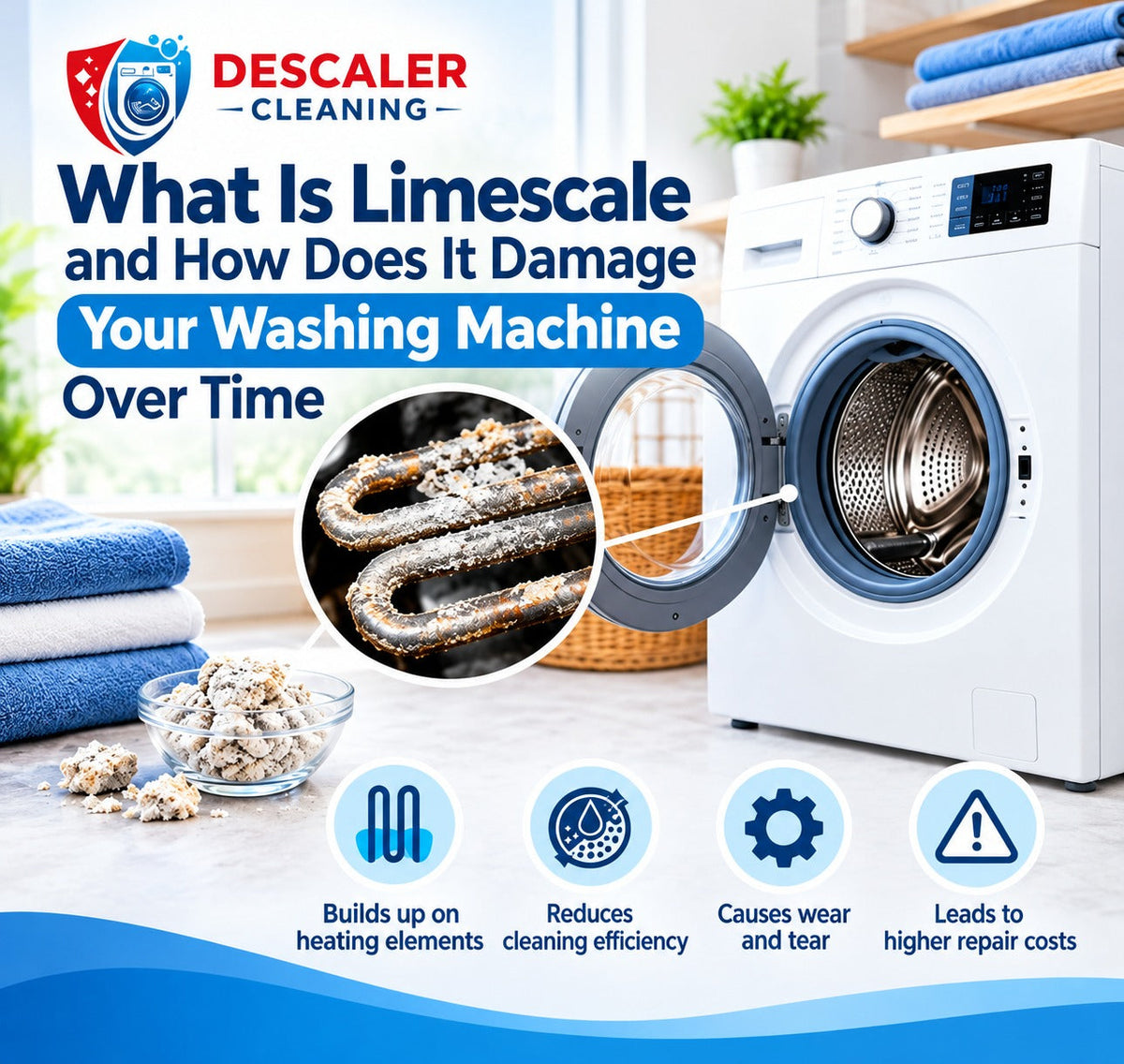 What Is Limescale and How Does It Damage Your Washing Machine Over Time