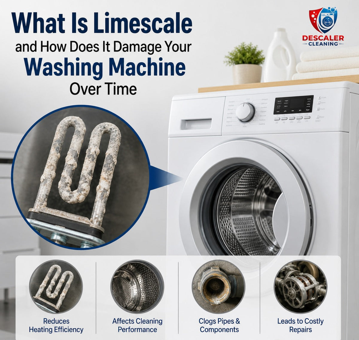 What Is Limescale and How Does It Damage Your Washing Machine Over Time