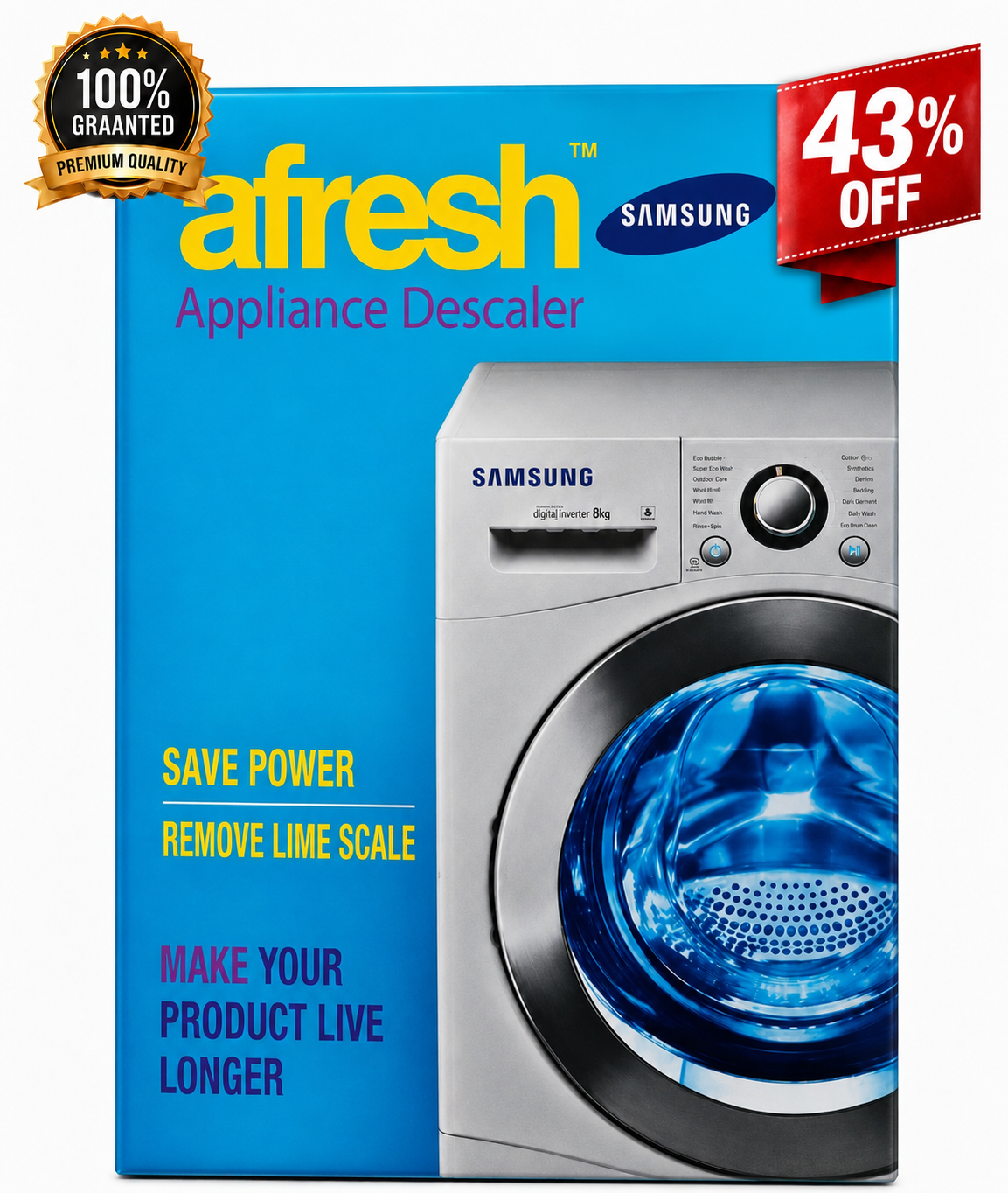 Samsung Descaler Cleaning Powder